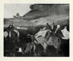 Degas, Edgar , Un group de chevalier