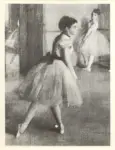 Anonimo , Degas, Edgar - sec. XIX - Scuola di ballo dell'Op&eacute;ra (particolare)