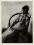 Degas, Edgar , Portrait of Madame de Nittis