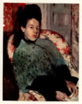 Degas, Edgar , Jeune assise
