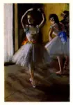 Degas, Edgar , Deux danseuses au Foyer (L'&Eacute;cole de danse)