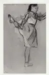 Anonimo , Degas, Edgar - sec. XIX - Danseuse &agrave; la barre