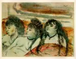 Degas, Edgar , Trois femmes assises