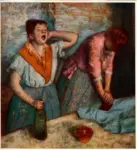 Anonimo , Degas, Edgar - sec. XIX - Repasseuse