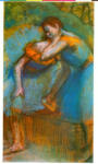 Anonimo , Degas, Edgar - sec. XIX - Due ballerine in riposo