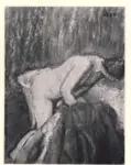 Anonimo , Degas, Edgar - sec. XIX - Femma à sa toilette
