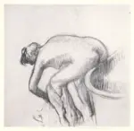 Degas, Edgar , Apr&egrave;s le bain, femme s'essuyant