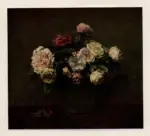Fantin-Latour, Henri , Vaso con rose