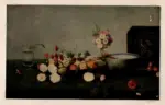 Anonimo , Fantin-Latour, Henri - sec. XIX/ XX - Natura morta con fiori