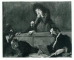 Forain, Jean-Louis , Scène des tribunaux