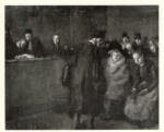 Forain, Jean-Louis , Scène de tribunal