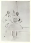 Forain, Jean-Louis , Danseuse et son admirateur