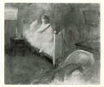 Forain, Jean-Louis , Le lever