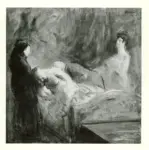 Forain, Jean-Louis , La visite du medecin