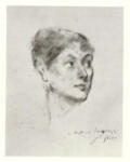Forain, Jean-Louis , Portrait de Femme