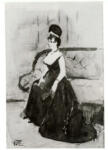 Forain, Jean-Louis , Le dame au canapé