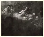 Forain, Jean-Louis , Dans les coulisses