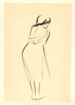 Forain, Jean-Louis , Donna di spalle