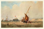 Thomas, François Louis , Calais Harbour -