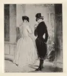 Anonimo , Gavarni, Paul - sec. XIX - Eine Bekanntschaft