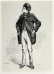 Gavarni, Pierre , litografia incisa da Levielle 1875