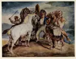 Gericault, Jean Louis , Chevaux - Cavalli