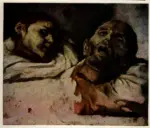 Gericault, Jean Louis , Teste decapitate