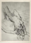 Géricault, Théodore , Uomo nudo