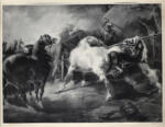Géricault, Théodore , Horses Battling in a Stable