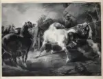 Géricault, Théodore , Horses Battling in a Stable