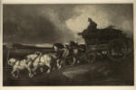 Géricault, Théodore , Der schwere Wagen