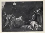 G&eacute;ricault, Th&eacute;odore , Les Activit&eacute;s silencieuses dans les Catacombes