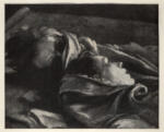 Géricault, Théodore , Two guillotined heads in a mortuary