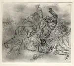 G&eacute;ricault, Th&eacute;odore , Lotta tra uomini