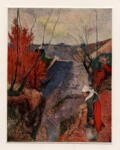 Gauguin, Paul , Paesaggio con donna con brocca