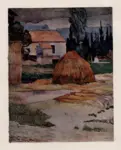 Gauguin, Paul , La ferme. Cascina nei dintorni di Arles