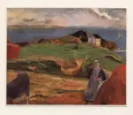 Gauguin, Paul , Paesaggio bretone