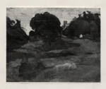 Gauguin, Paul , Paesaggio con guardiana di porci
