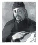Gauguin, Paul , Autoritratto con tavolozza