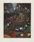 Gauguin, Paul , La regina degli Arèois. Donna tahitiana con fiori