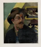 &nbsp; , - autoritratto con cappello