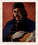 Gauguin, Paul , Autoritratto con tavolozza