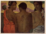 Gauguin, Paul , Three Tahitians