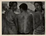 Gauguin, Paul , Trois Tahitiens (conversazione)