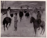 Gauguin, Paul , Cavaliers sur la plage