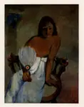 Gauguin, Paul , Madchen mit Facher