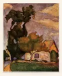 Gauguin, Paul , Paysage à l'arbre rose