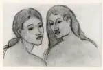 Gauguin, Paul , Deux tetes de femmes