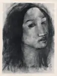 Anonimo , Gauguin, Paul - sec. XX - Head of a tahitian woman