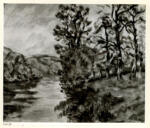 Guillaumin, Jean-Baptiste-Armand , Arbres au bout d'un fleuve